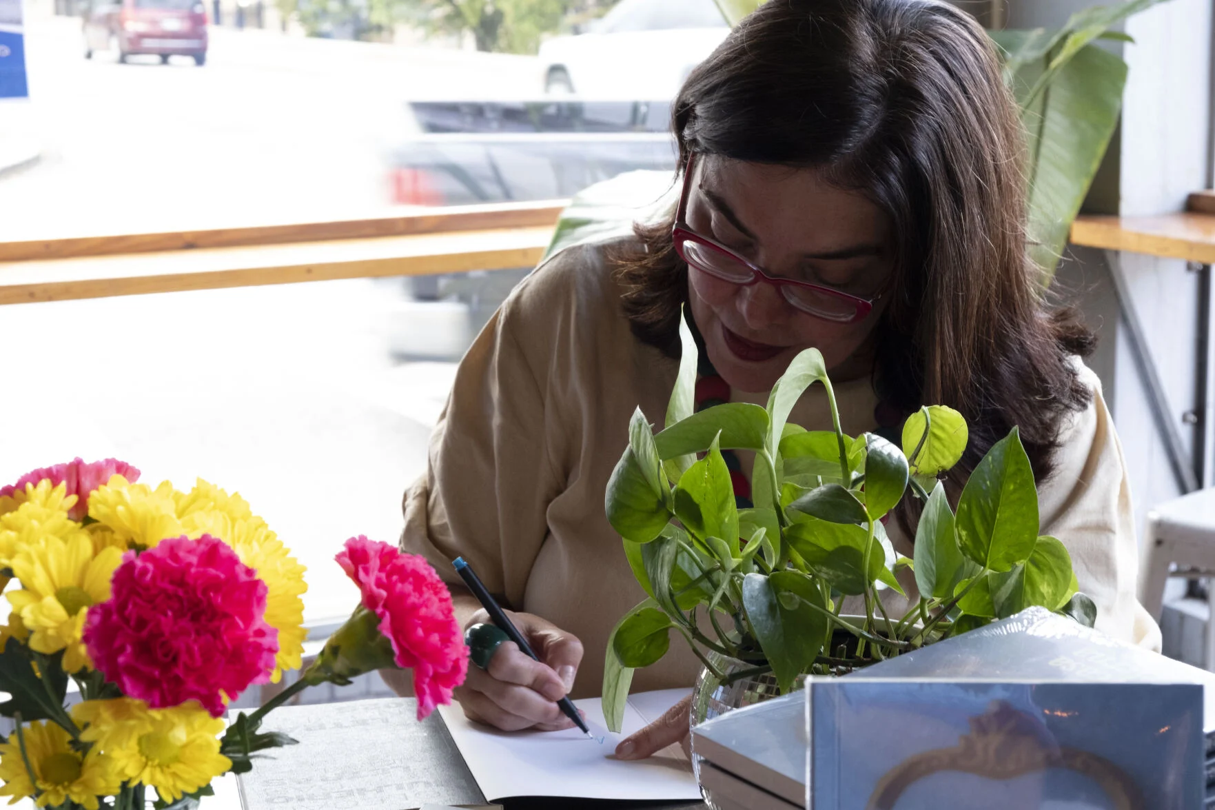 Cris Lira Book Signing Photo