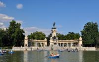 Madrid Parque Retiro Estanque