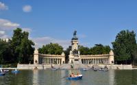 Madrid Parque Retiro Estanque