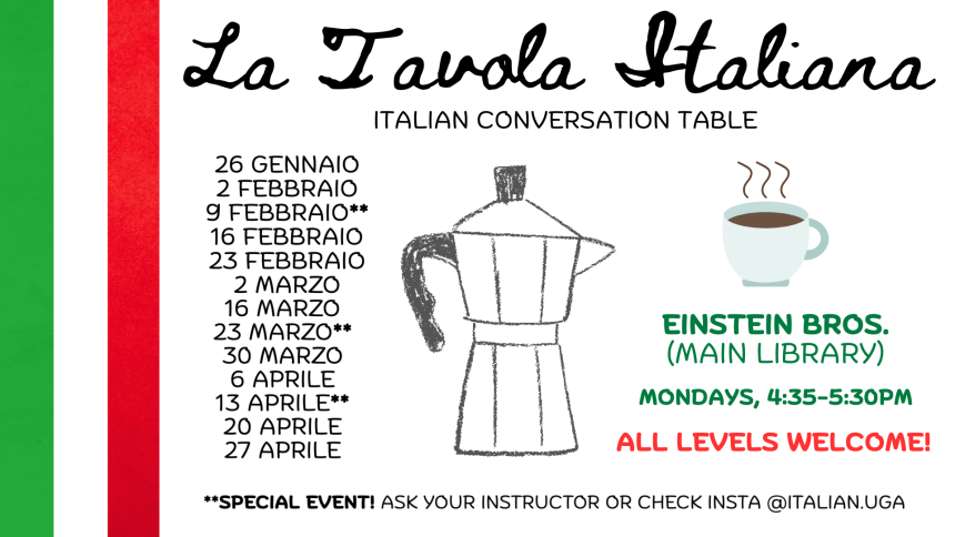 Tavola Italiana Flyer