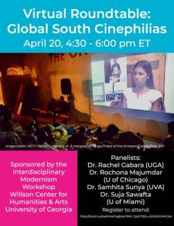 Global South Cinephilias flyer