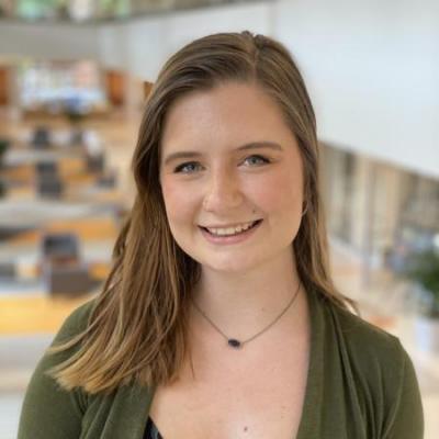 Katie smiling