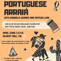 Poster advertising Portuguese Arraiá