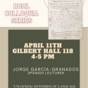 ROML Spring Colloquia Series Jorge García-Granados "Unlocking Mysteries of Language and Culture In a Quechua Translation of the Gospels: Luçerna Yndyca by Esteban Sancho de Melgar (1715) 